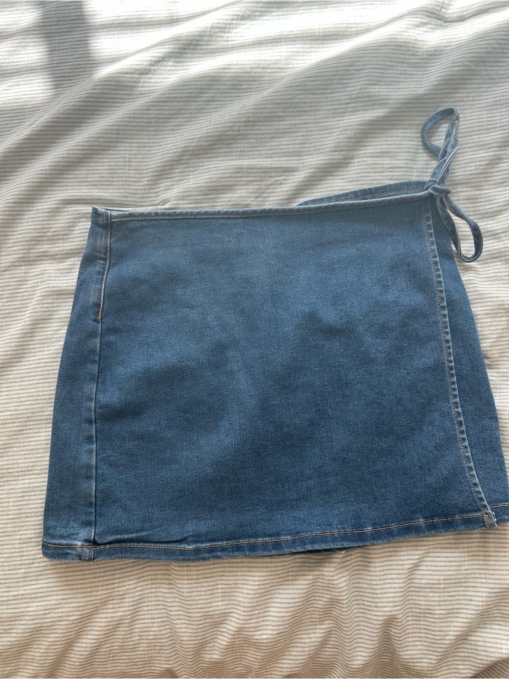 Vintage Denim Mini Skirt
